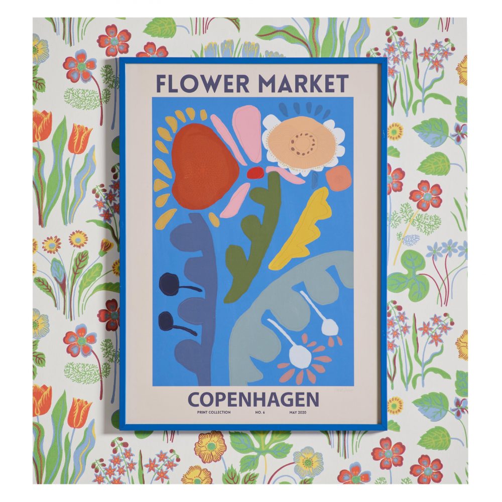 “Flower Market” COPENHAGEN จากศิลปิน Astrid Wilson ประเทศสวีเดน