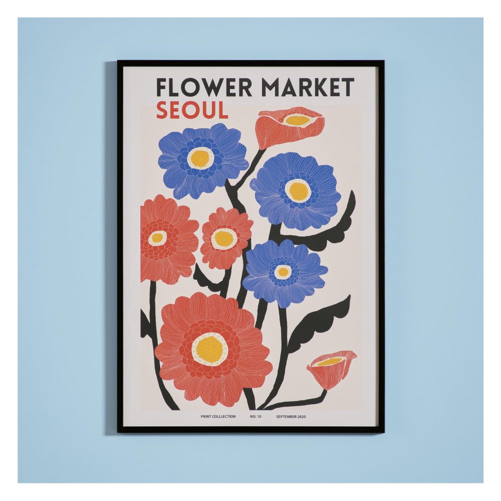 “Flower Market” SEOUL จากศิลปิน Astrid Wilson ประเทศสวีเดน