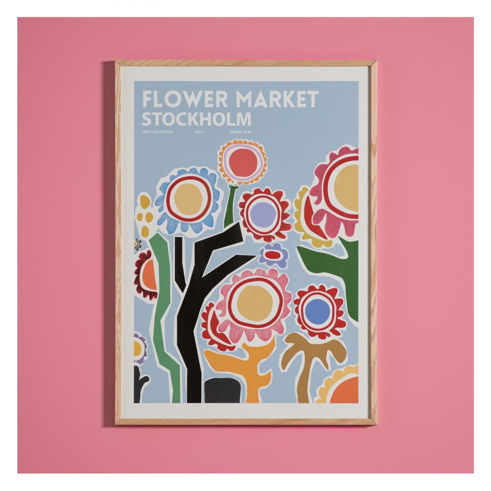 “Flower Market” STOCKHOLM จากศิลปิน Astrid Wilson ประเทศสวีเดน