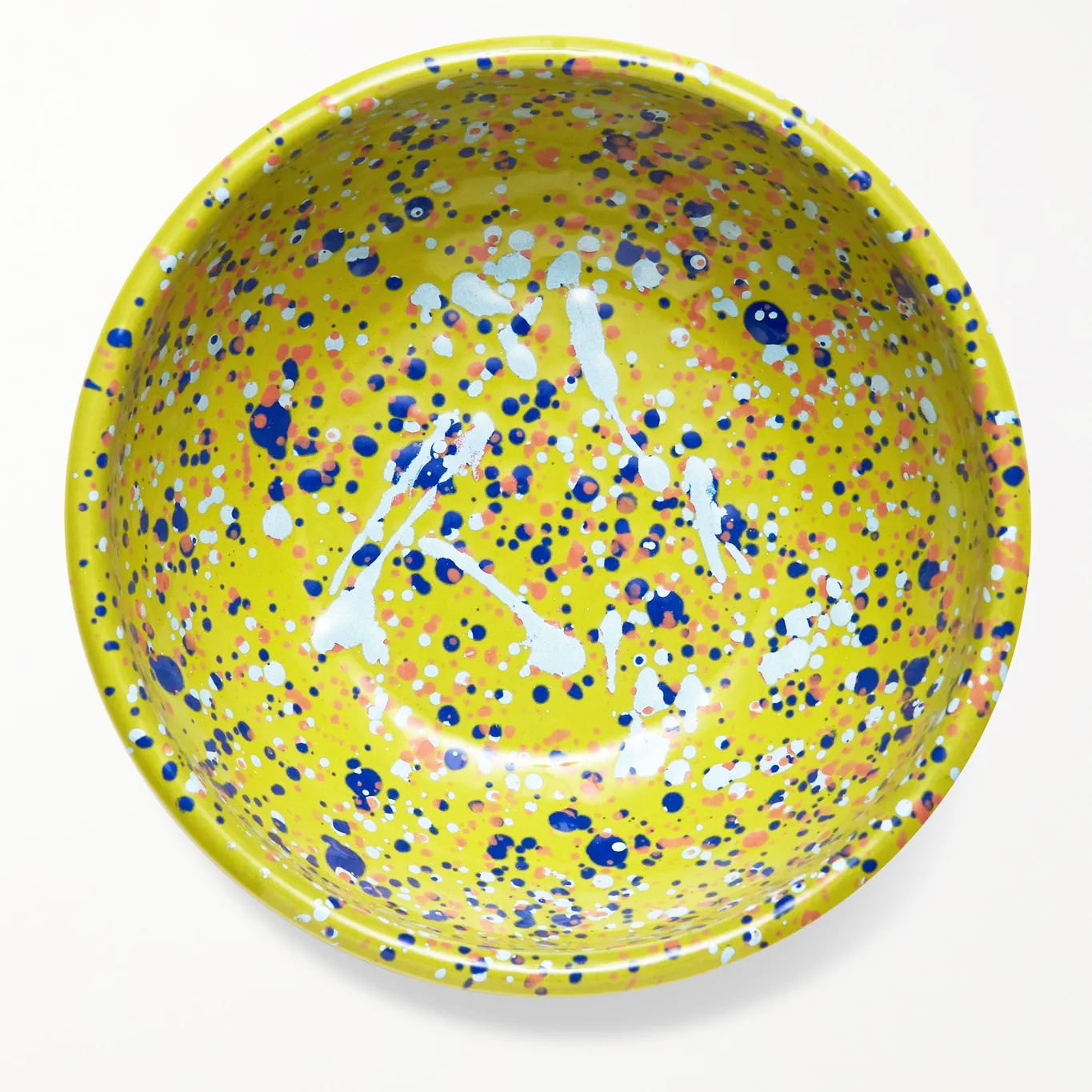 ชามแบรนด์ BORNN Island Breeze Splattered Enamelware Bowl ขนาด 16cm