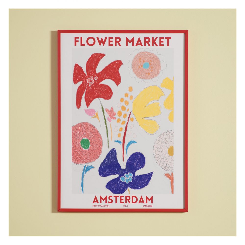 “Flower Market” AMSTERDAM จากศิลปิน Astrid Wilson ประเทศสวีเดน