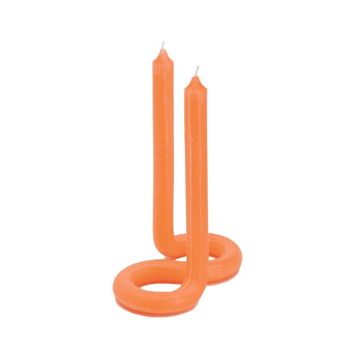 เทียน Lex Pott Twist Candle Fluro Orange เนเธอแลนด์