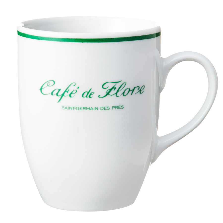 แก้วน้ำ MUG จากร้าน Cafe de Flore ปารีส ประเทศฝรั่งเศส